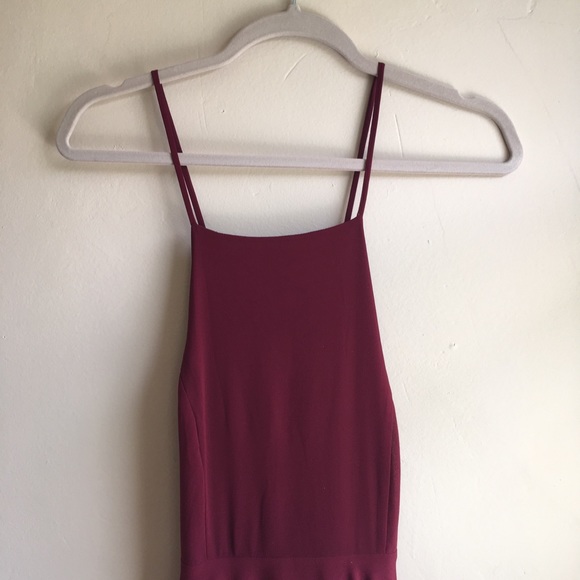 LULUS BACKLESS RED DRESS - Picture 3 of 7